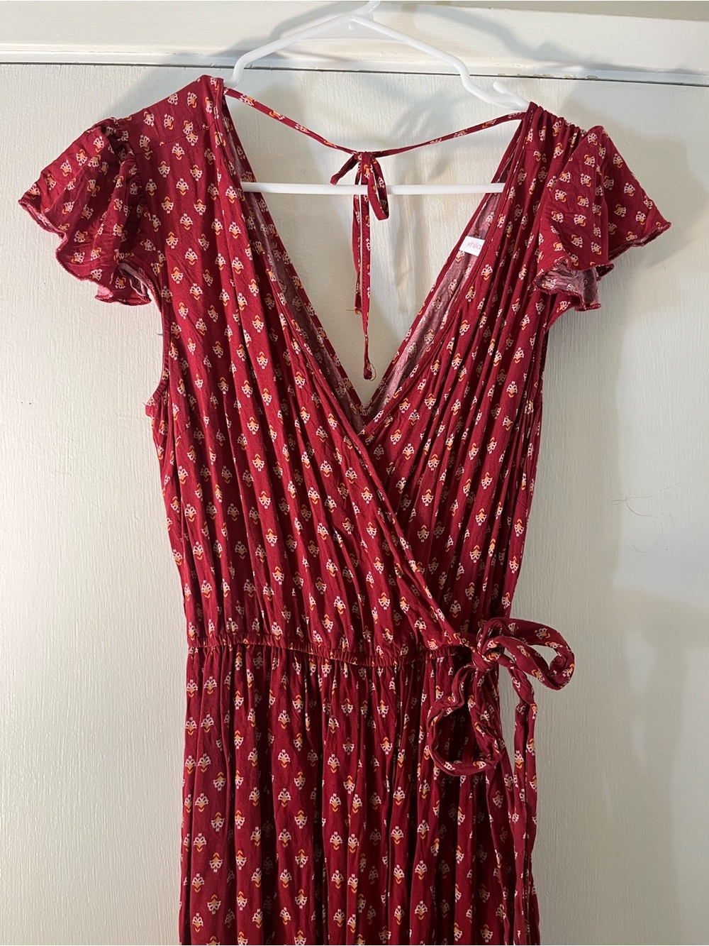 Anthro Inspired Floral Wrap Maxi Dress ❤️